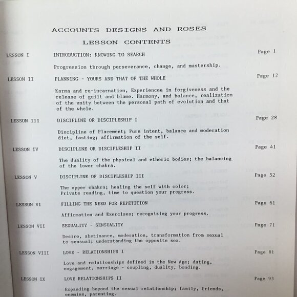 Master Sinat Schirah Teachings Accounts Designs Roses Book Awakening Awareness - Picture 11 of 14